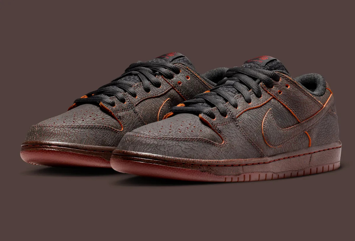Nike SB Dunk Low Pro PRM Krampus Dark Smoke Grey Campfire HV1668