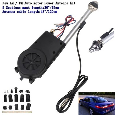 Power Antenna Aerial AM FM Radio Mast Kit For Lexus LS400 LX450 RX300 SC430