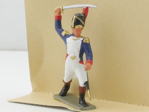 Starlux 8003 Capitaine Figur Soldat Schwert Frankreich OVP 1608-28-99 - Picture 2 of 5