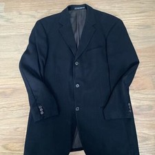 Hugo Boss Black 3-Button Blazer 70 Virgin Wool 30 Cupro Size 40R