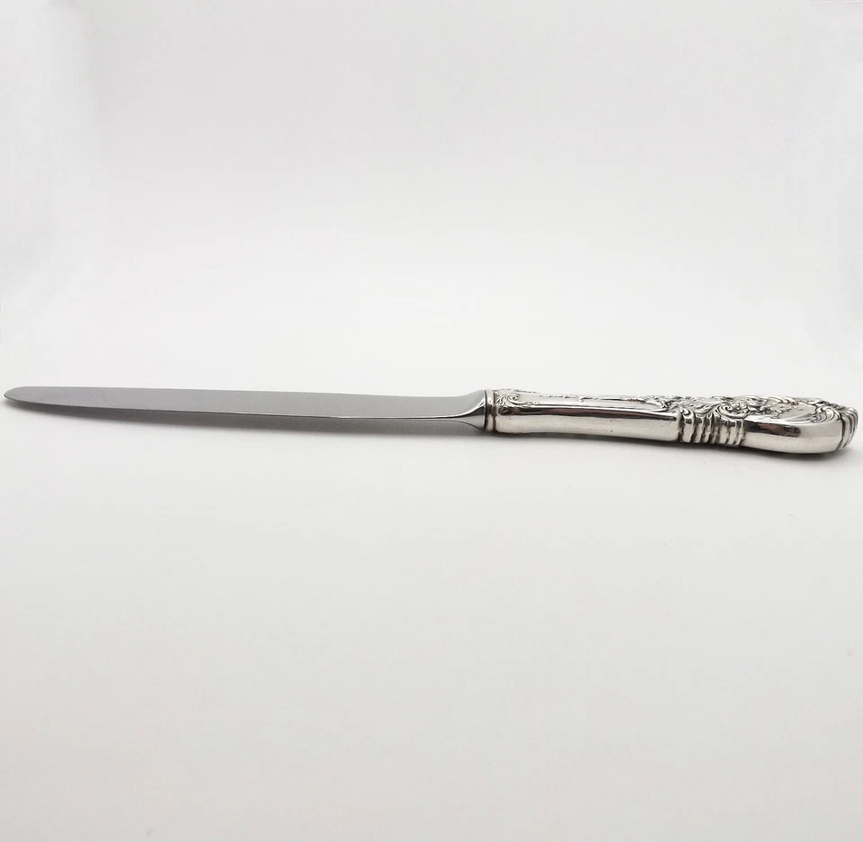 Antiguo cuchillo de cena hueco de plata Richelieu International como nuevo Foto 4 de 4