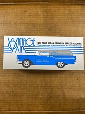 EASTWOOD 1957 FORD SEDAN DELIVERY STREET MACHINE BANK 1/25 VINTAGE AIR NOS