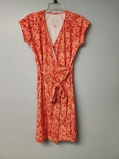Merrell Womens S Peach Wrap Dress Opti Wick UPF +50 Sun Protection Small