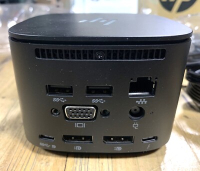 HP 2UK37AA#ABA 120W Thunderbolt G2 Docking Station - Black (new open box)