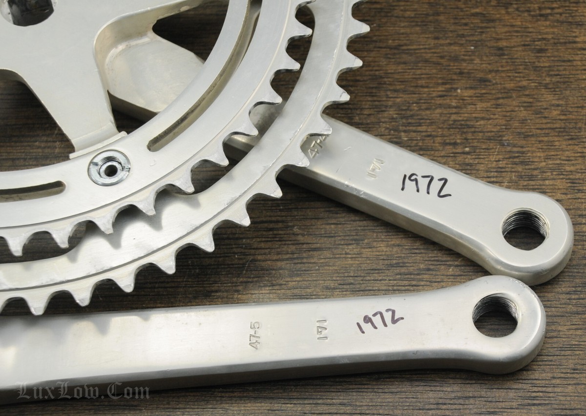 パーツ sugino mighty competition BIA Sugino Mighty Competition Track Crank Set / 52 / 165 mm