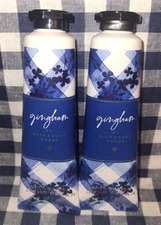 ALL NEW 2-Pack Gingham Hand Cream 1 oz Bath & Body Works SHIPS FREE!