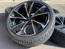 SET(4) 20" 20x9 5X112 ET32 WHEELS & TIRES PKG AUDI A4 A5 S5 S4 A7 A6 S6 A8 Q3