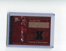 2002-03 Fleer Platinum Inside the Playbook Caron Butler Jersey 37/250