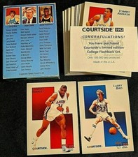 1992 COURTSIDE FLASHBACK BASKETBALL BOX LIMITED EDITION SET { 1-45 } 20 HOF'ERS