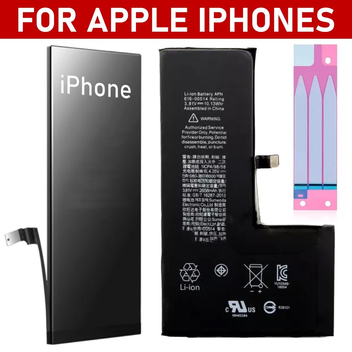 Iphone Battery Positive And Negative Pin Replacement For IPhone