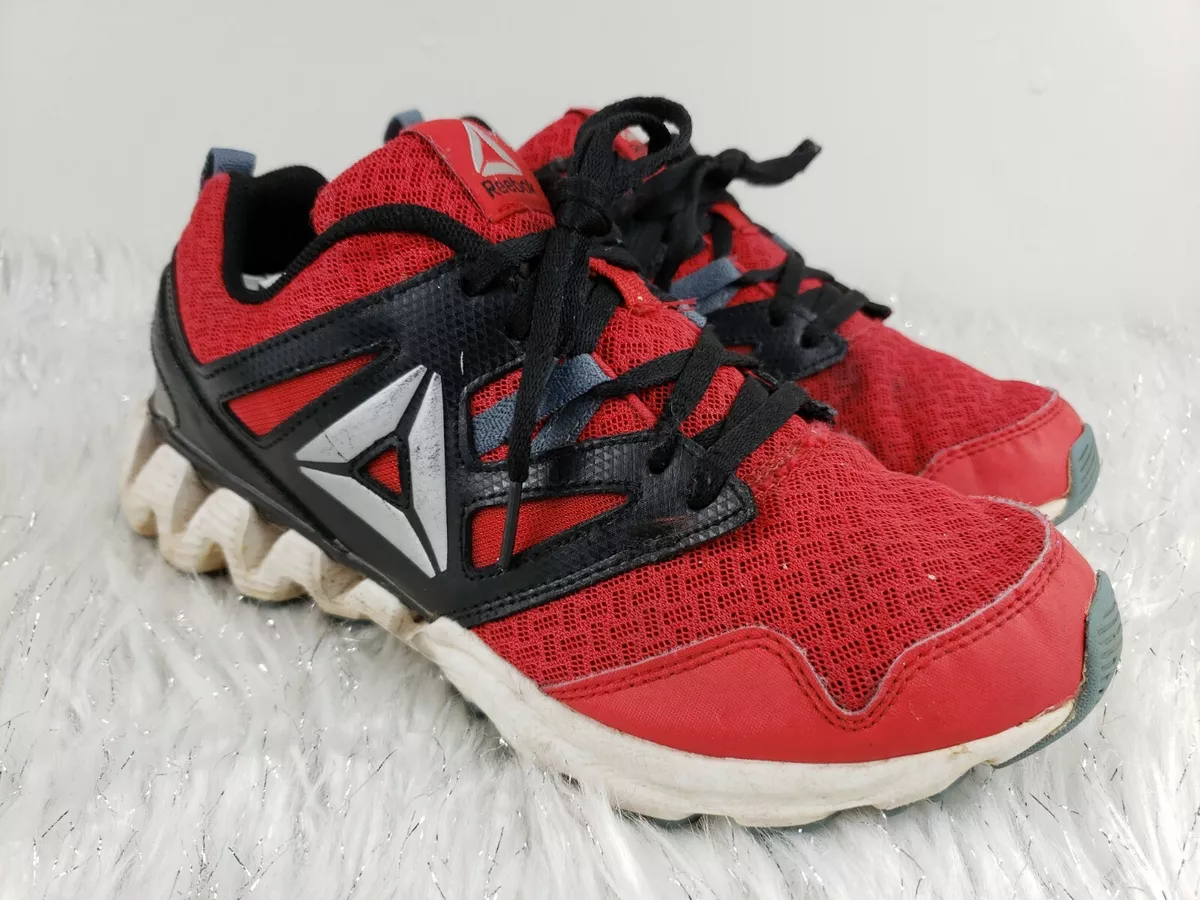 helicóptero dominar patrón Reebok Zigtech Red Black White Running Youth Size US 5 EUR 36.5 Shoes  Sneakers | eBay