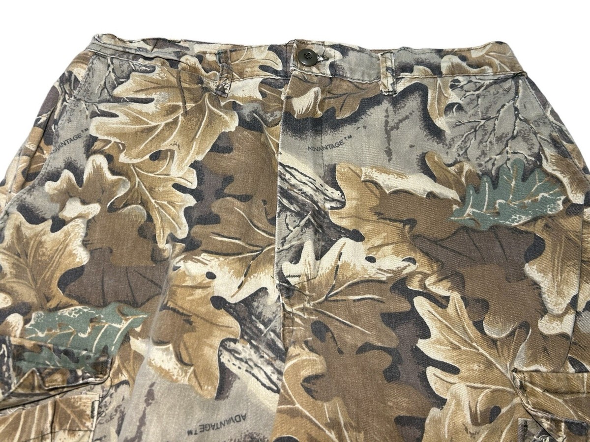 Vintage Ranger Camo Adjustable Waist Cargo Pants (32x28.5