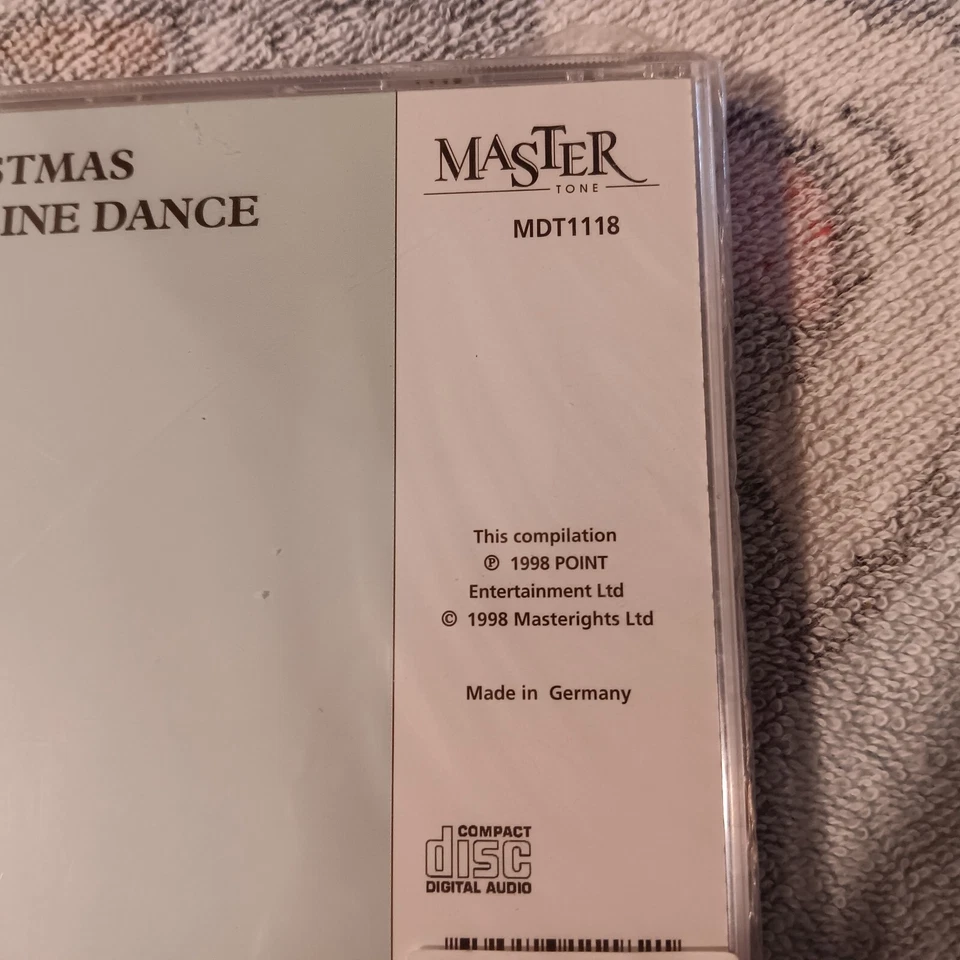 Christmas Country Line Dance CD 1998 New Sealed Music Point Masterights Germany — 第 4/4 张图片