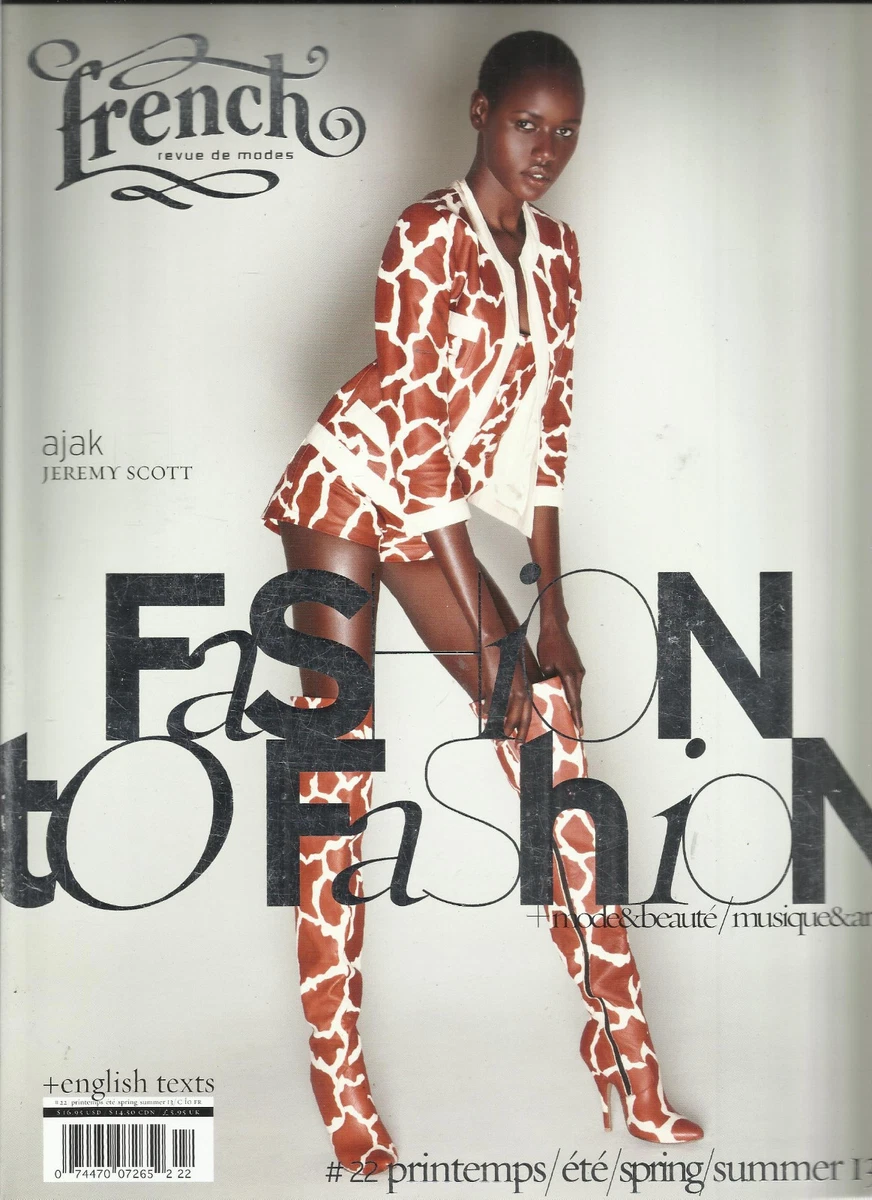 FRENCH REVUE DE MODES MAGAZINE, SPRING / SUMMER, 2013 #22 FASHION TO FASHION