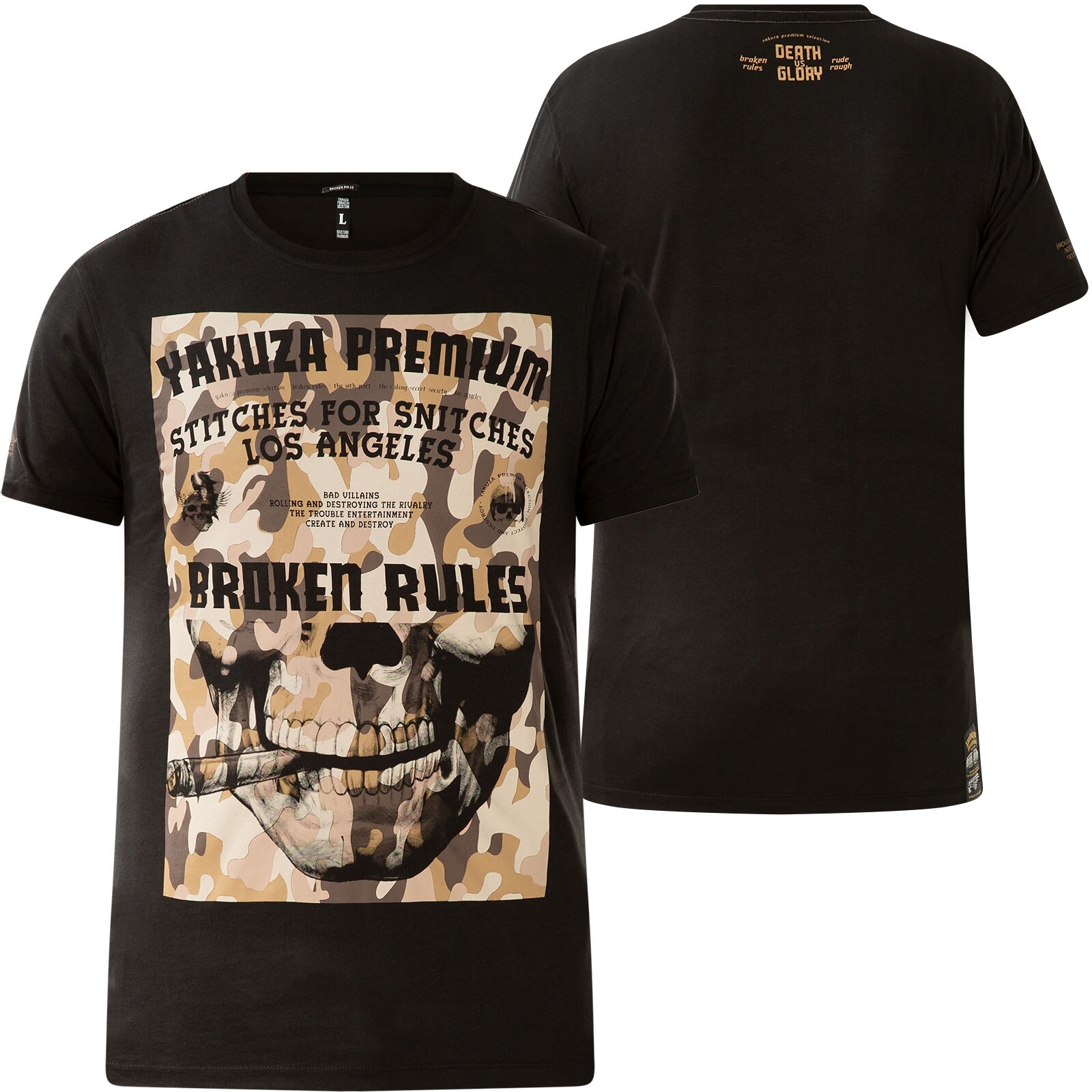 Футболка YAKUZA PREMIUM YPS-3105 Футболки Schwarz