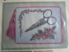 Twisted Oaks Designs Cross Stitch Roses in my Garden Fold It! Chart Pattern