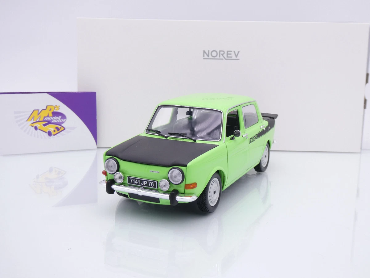 Miniature Norev Simca 1000 Rallye de Monte-Carlo 1/64 3 inches sans