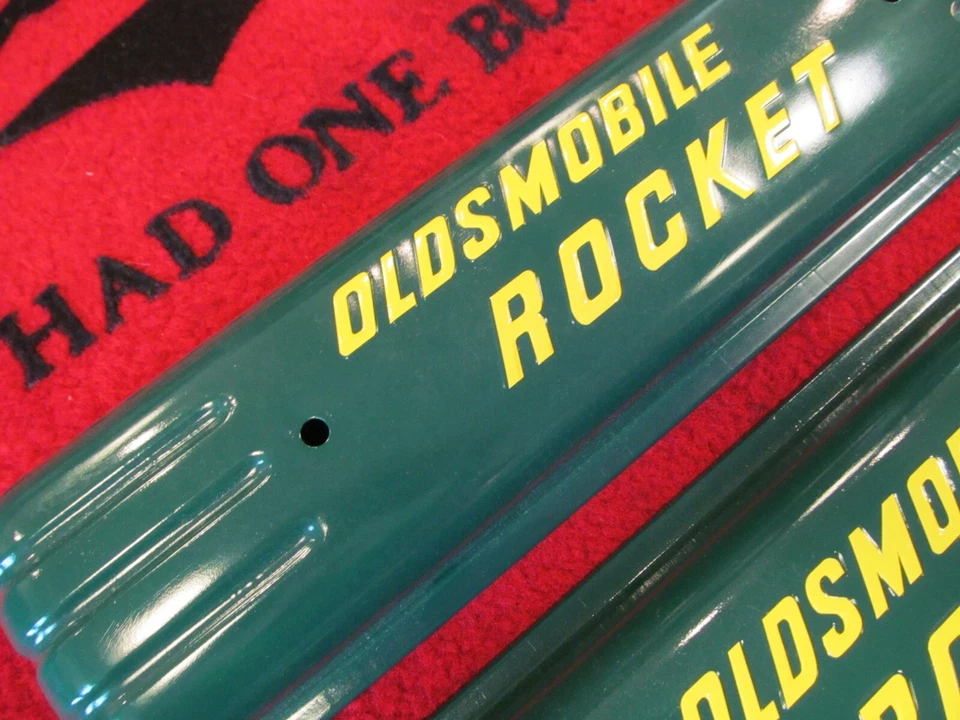 1951-1953 Oldsmobile 88 98 Starfire V8 Restored Engine Valve Cover Set  Foto 4 de 4