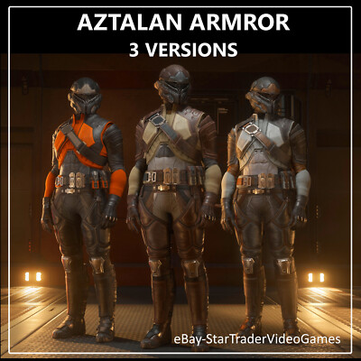 STAR CITIZEN - AZTALAN COMPLETE ARMOR SET - 3 VERSIONS