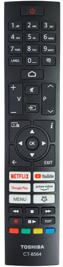 Оригинальный телевизор Toshiba Fernbedienung CT-8564 3790₽