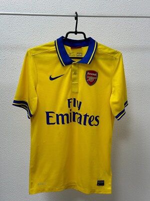 Fc Arsenal 2013-2014 Away Football Jersey Nike Shirt size S | eBay