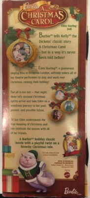Eden Starling Barbie Doll in A Christmas Carol, 2008, #N8384, NIB