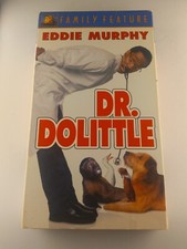Dr. Dolittle VHS 1998 Eddie Murphy, Peter Doyle, Ossie Davis TESTED