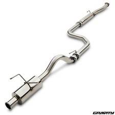 SISTEMA DE ESCAPE DEPORTIVO TRASERO ESTILO GATO ACERO INOXIDABLE N1 PARA HONDA CIVIC EK EJ 1996-2000