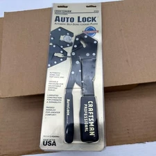 Craftsman 45309 Professional Auto Lock Pliers Made In USA Vintage
