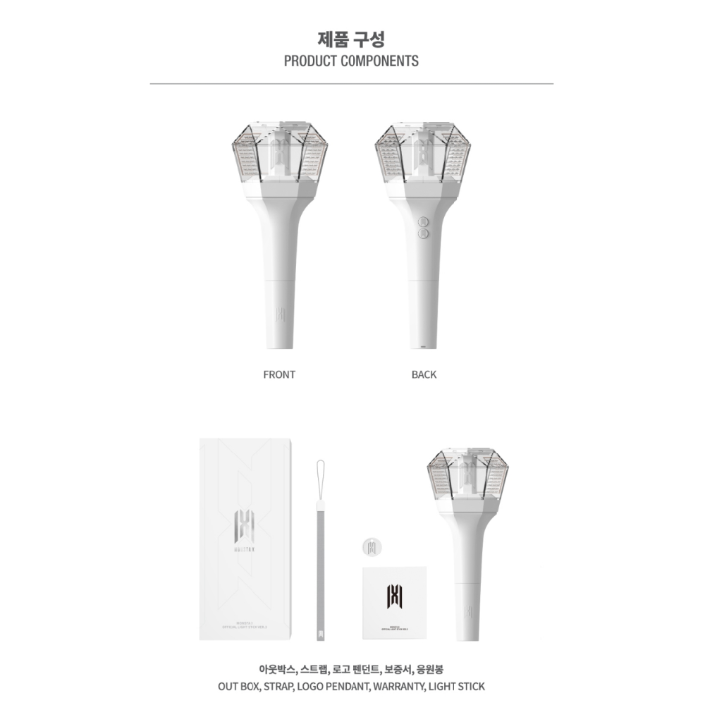 MONSTA X Light Stick ver.3 Fanlight for Concert Cheering Official