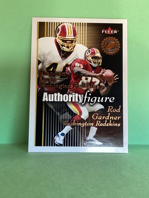 Stephen Davis Rod Gardner 2001 authority figure  SP /1750 card