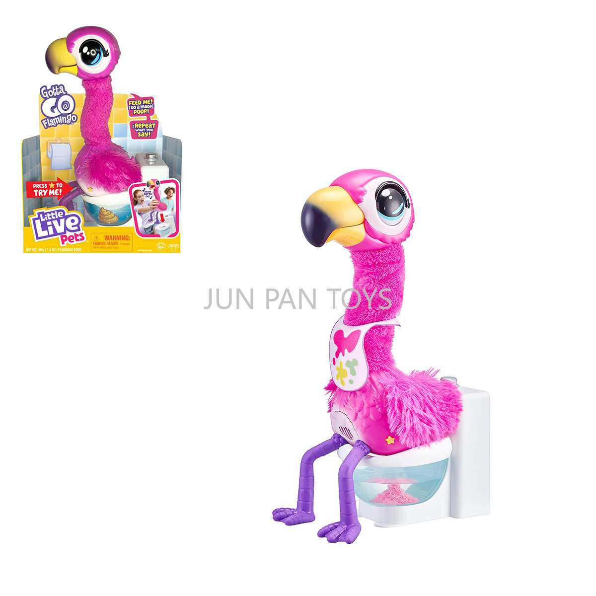 Go Gotta Flamingo フラミンゴ リトルライブペット Amazon.co.jp: Little Live Gotta Go Flamingo リトルライブ