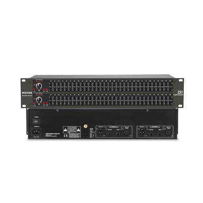 Graphic Equalizer 31-Band Stereo EQ for Home Audio, Dual Channel Professional...