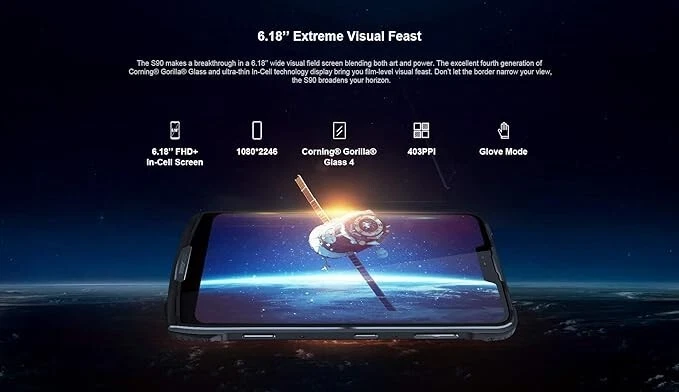 DOOGEE S90 - Versatile smartphone Android 8.1 da outdoor (batteria 5050 mAh) - Immagine 4 di 4