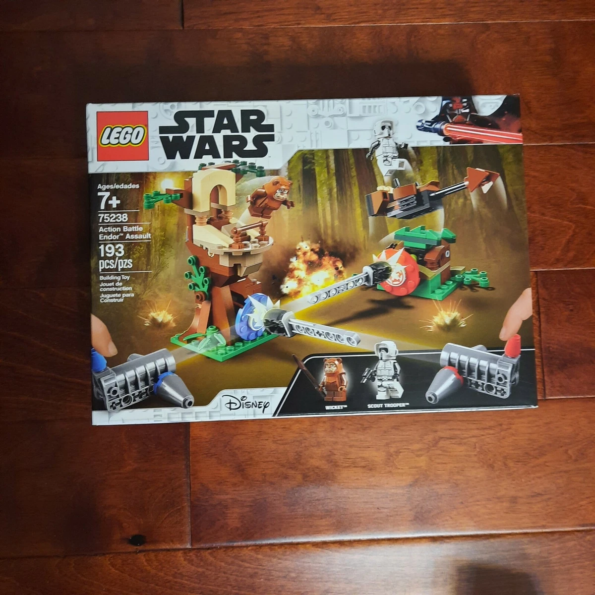 LEGO Star Wars 75238 Action Battle Endor Assault 193 Pcs Ewoks