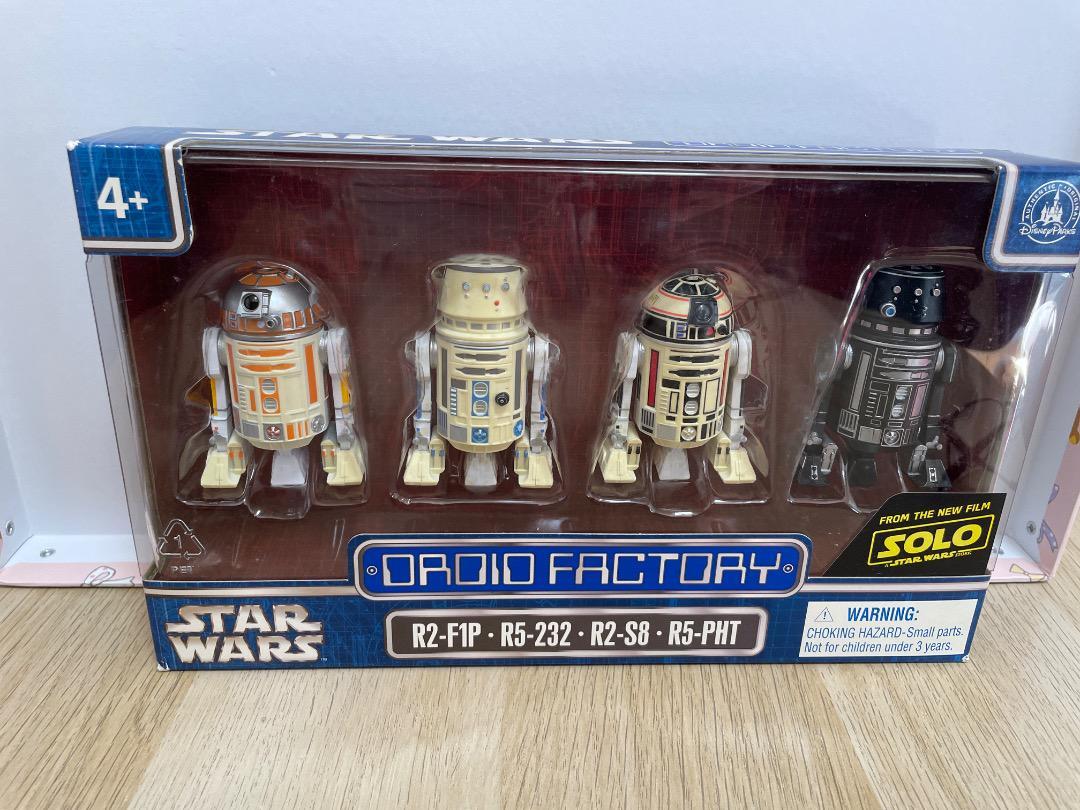 STAR WARS DROID FACTORY 4体セット disney star wars the force awakens droid factory set of 4