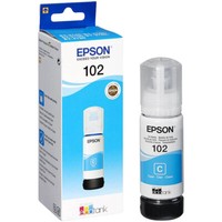Epson Original-NachfüLl-Tinte C13T03R240, Cyan (Blau), 102-Serie, 70 Ml