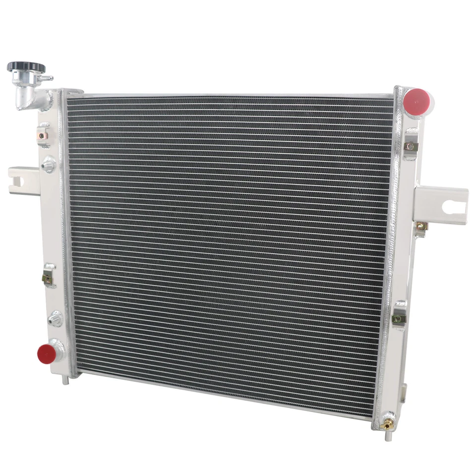 3-Row Aluminum Radiator For 1999-04 03 Jeep Grand Cherokee Laredo Limited 4.0 L6 Foto 2 de 4