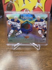 Upper Deck Exquisite Tandems- Connor McDavid/Leon Draisaitl. #/99. Awesome Card!
