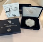 U.S. Mint 2017-W American Eagle 1 oz Silver Proof Coin .999 Silver COA & OGP — photo 1