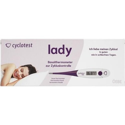 CYCLOTEST lady Basalthermometer, 1 St PZN 01753150