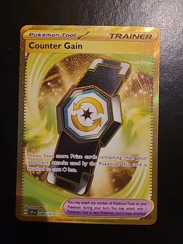 Counter Gain - 249/191 - Pokemon Surging Sparks Hyper Rare NM