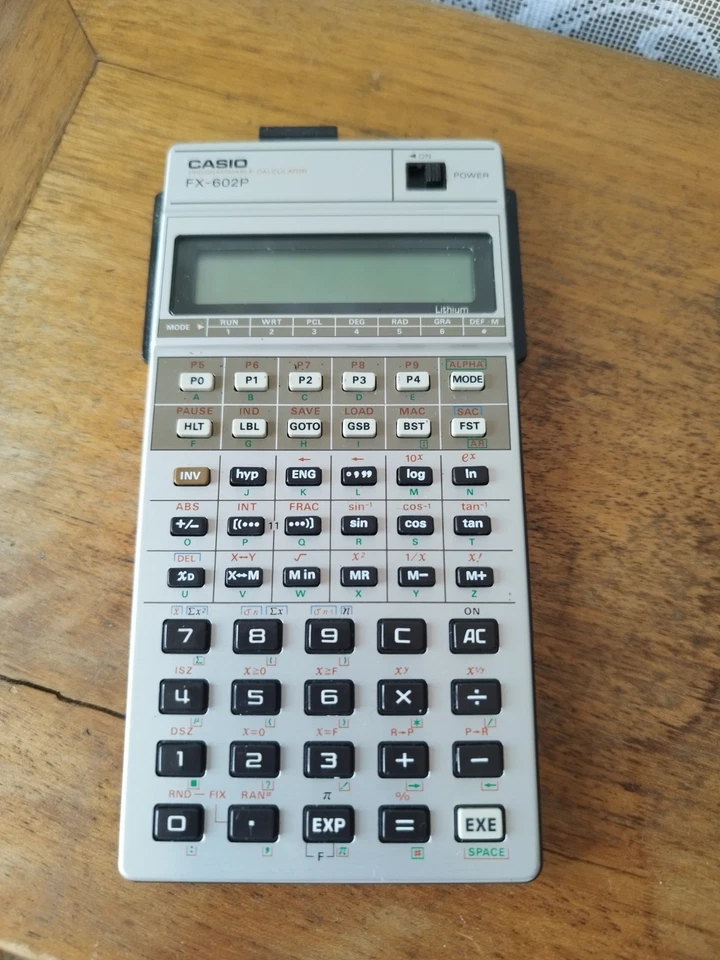 Casio FX-602P + Manuals - Photo 2/4