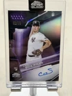 2026 Topps Chrome Black Cam Schlittler Chrome Black Autographs (RAW)