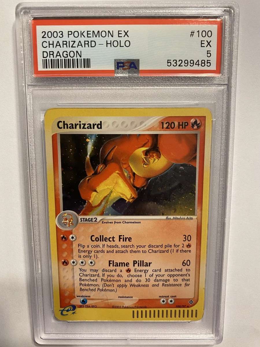 Charizard Pokémon TCG EX Dragon Secret Rare Individual Collectible