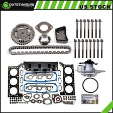 ✅Water Pump Timing Chain Kit Head Gasket Set For 07 Chrysler Town & Country 3.3L
