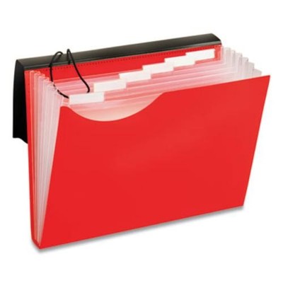 Cardinal Brands 67440RED Expanding File 7 Pockets Red 1''