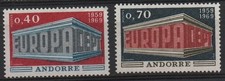 ANDORRE  EUROPA N° 194/195  NEUFS sans trace de charnière côte 40 €