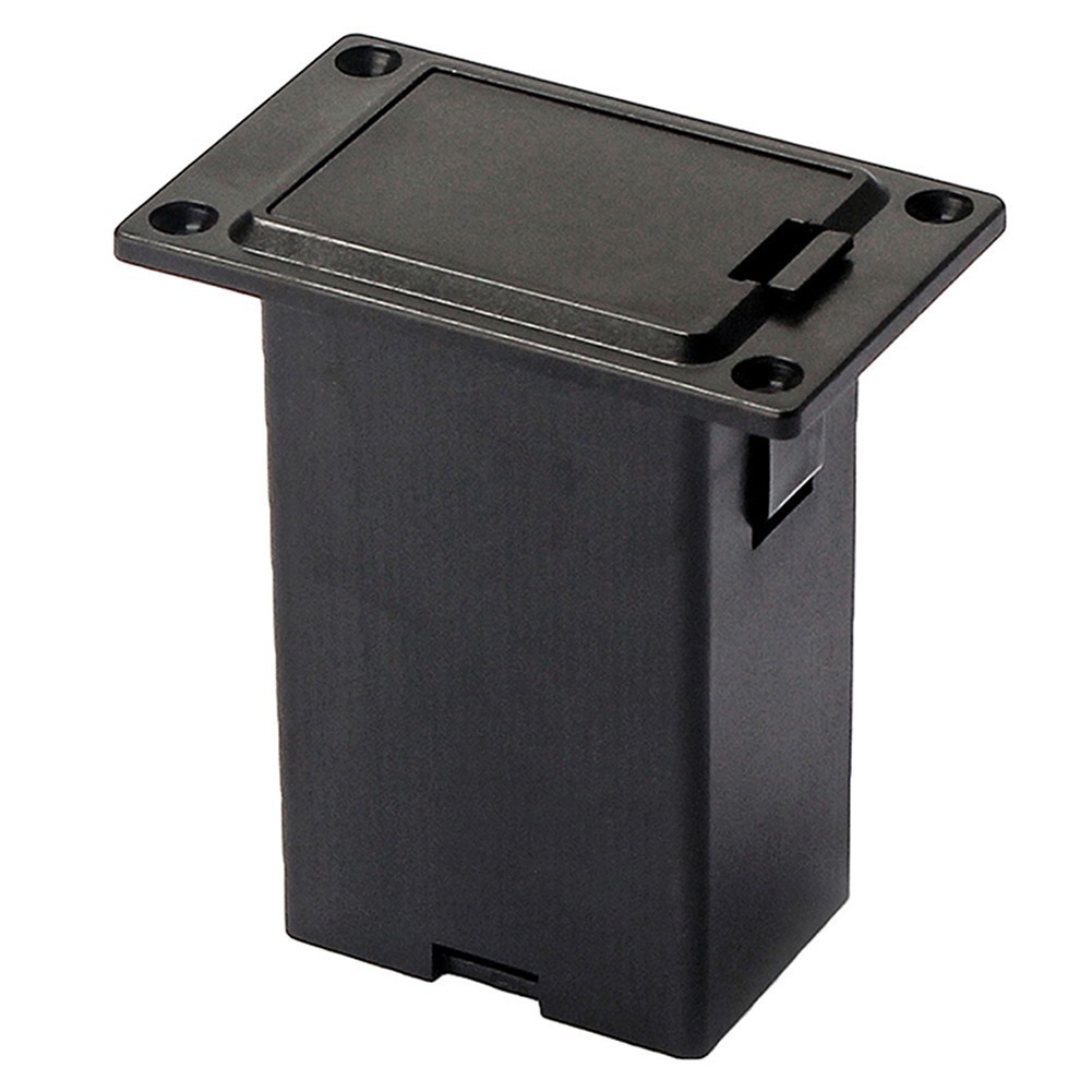 Hot 9V Batteriehalter Box für Bass Tonabnehmer 2,2 * 1,97 * 1,22 Zoll 5,6 * 5 *
