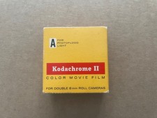 Vintage KODACHROME II Color Movie Film NOS Unopened Box 8mm Exp May 1968